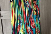 Multi-Colour Dress (Open Size)