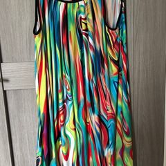 Multi-Colour Dress (Open Size)