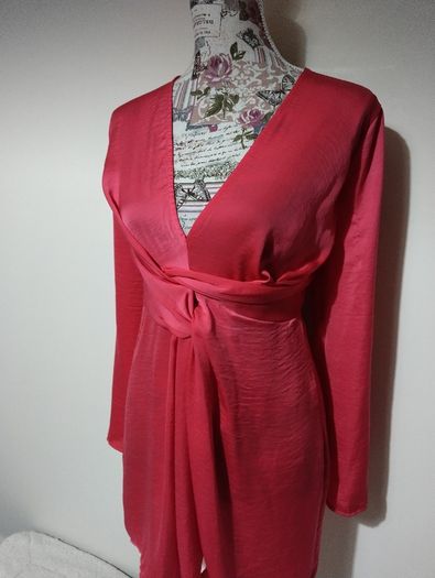 Missguided Wrap Shift Dress, New With Tags