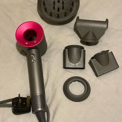 Hair dryer plus attachments