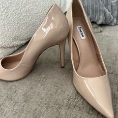 Dune Nude stilettos like new. Size 41/7