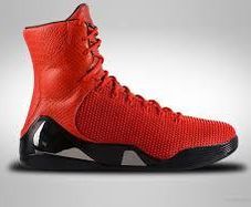 Nike Kobe 9 High Krm Red Mamba Qs Snakeskin Uk 11/ Us 12 Deadstock
