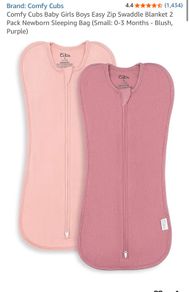 Baby swaddle zipper Sleepsuit
