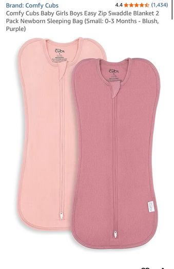 Baby swaddle zipper Sleepsuit