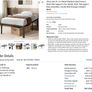 Twin Single Metal Bed that is high to put things underneath Image 3