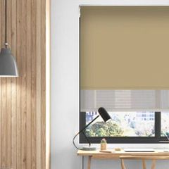 Brand New Blackout Blinds - double with sheer