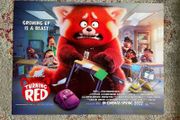Turning Red Quad Cinema Poster
