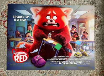 Turning Red Quad Cinema Poster