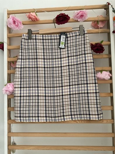 skirt Bnwt marks & Spencer mini check herringbone skirt size 12