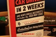 Vintage learner driver book (1968)
