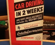 Vintage learner driver book (1968)