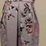 Boohoo Pastel Floral Box Pleat Lilac Skirt NEW WITH TAGS Image 6