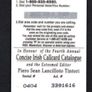 Tintori The Concise Irish Fourth Callard Catalogue Callcard showing Christ Church Cathedral Mint Image 2