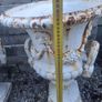 Antique Urn Cast Iron Pair Image 4