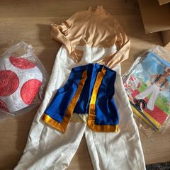 halloween costume Mario Toad Outfit: unisex: 7-8rs
