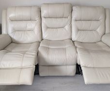 Electric Recliner Leather Sofa