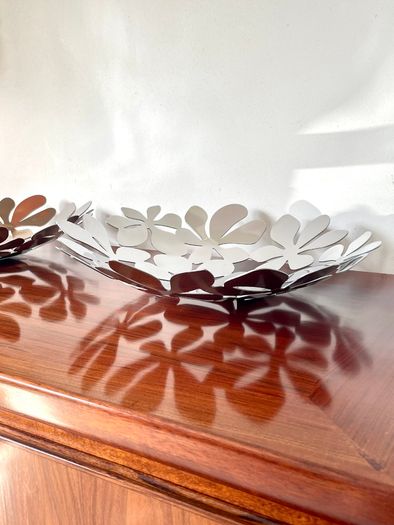 Pair of Vintage Ikea Stockholm Stainless Steel Bowls