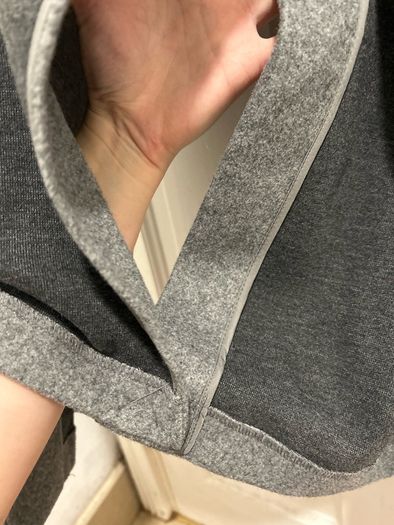 Bershka Grey Mid-Length Coat | Size S | Brand New