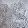 6 x Vintage 275ml Tutbury Lead Crystal Brandy Balloons Image 10