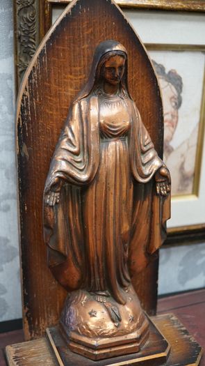 Vintage Madonna Wall Plaque