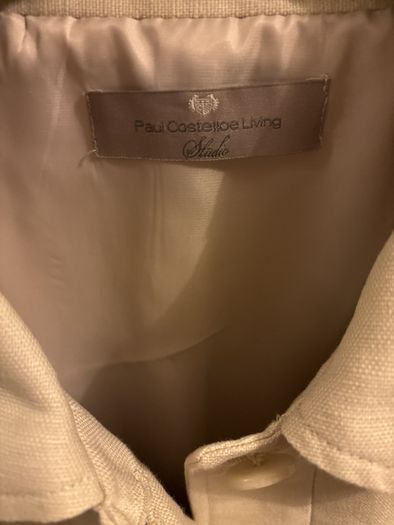 paul costello linen jacket