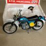 KTM motorcycle 400 MC Cross Scale 1/15 Year 1977 Polistil Rare Image 2