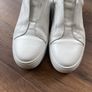 Philip Hog slip on trainers white leather Size 39 Image 3