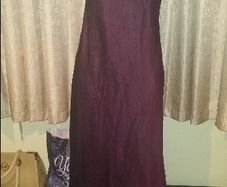 Chelsea Nites burgundy maxi dress Perfect condition size UK8 EU36 Postage included