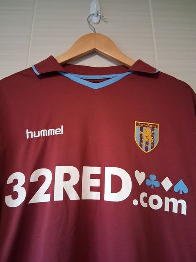 Aston Villa Jersey. Official Hummel Mens Home Jersey From Season 2006/2007.Authentic Original From The Time. Collect In Dublin Or Receive Via Post.