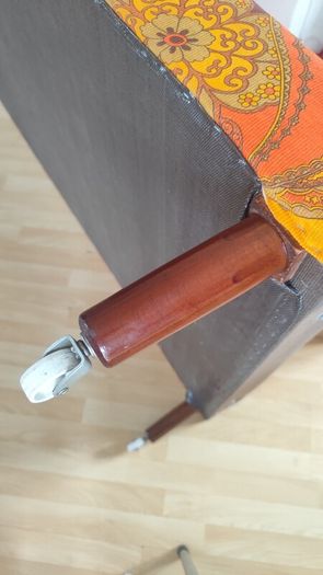 Vintage Psychedelic Groovy 1970s Sofa Bed