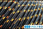 Polypropylene Ropes Size 10mm,15 Meters Long  Braided Black Or Green