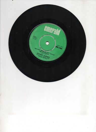 Frankie Mcbride Five Little Fingers 1967 Irish Pressing Single