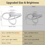 MASSIVE SALE LED Ceiling Lamp, 30W 3375LM Modern Ceiling Light, Creative Flower Shape Ceiling Ligthing Fixture Warm 3000K for Corridor Bedroom Hallway Living Room, Dia 30cm Image 4