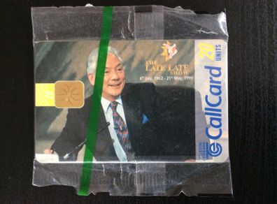 Gay Byrne call card