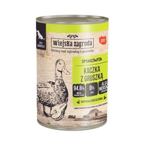 Country of Animals Duck with pear wet food for adult dogs 400g