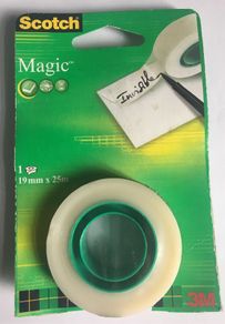 Scotch. Magic/ invisible Tape. 19mm X 25 m