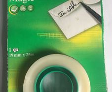 Scotch. Magic/ invisible Tape. 19mm X 25 m