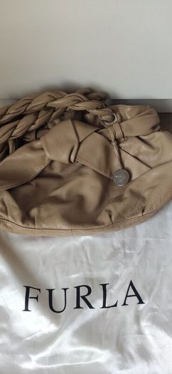 Furla Italian leather hobo bag / handbag