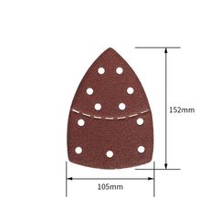 Mouse Sander Sheets 60 Pack - 40 to 240 Grit - Fits Black and Decker Bosch