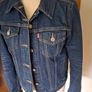 Levis Jeans Denim Jacket Size M (10) Image 3