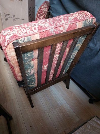 Vintage Oak Armchair