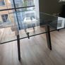 Calligaris Lavente glass dinning table Image 3