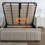 Ottoman Storage Gas Lift Up Single Small Double 4ft6 King Size Velvet Bed Frame Image 9
