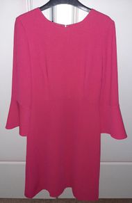 Hobbs BNWT Pink Midi Dress, Size 8