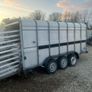 14ft ifor willaims cattle trailer with decks Image 2