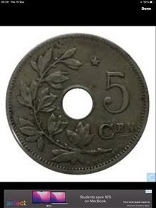 Belgium 5 Centimes 1930