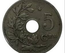 Belgium 5 Centimes 1930