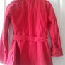 RED new look red coat fits xs s worn once Image 3