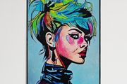 Original hand paint picture, acrylic painting by Strzala