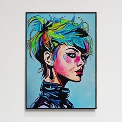 Original hand paint picture, acrylic painting by Strzala